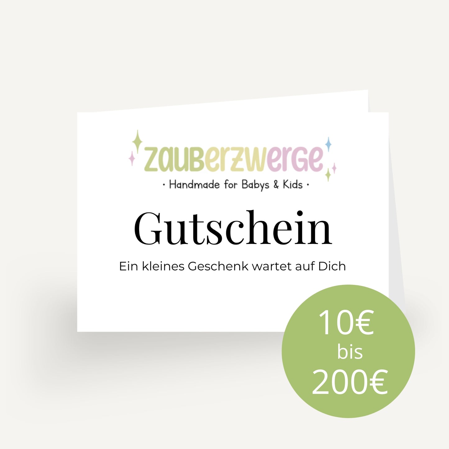 Zauberzwerge-Geschenkgutschein