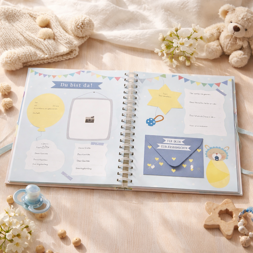 HURRA, du bist da! – Unser Babyalbum