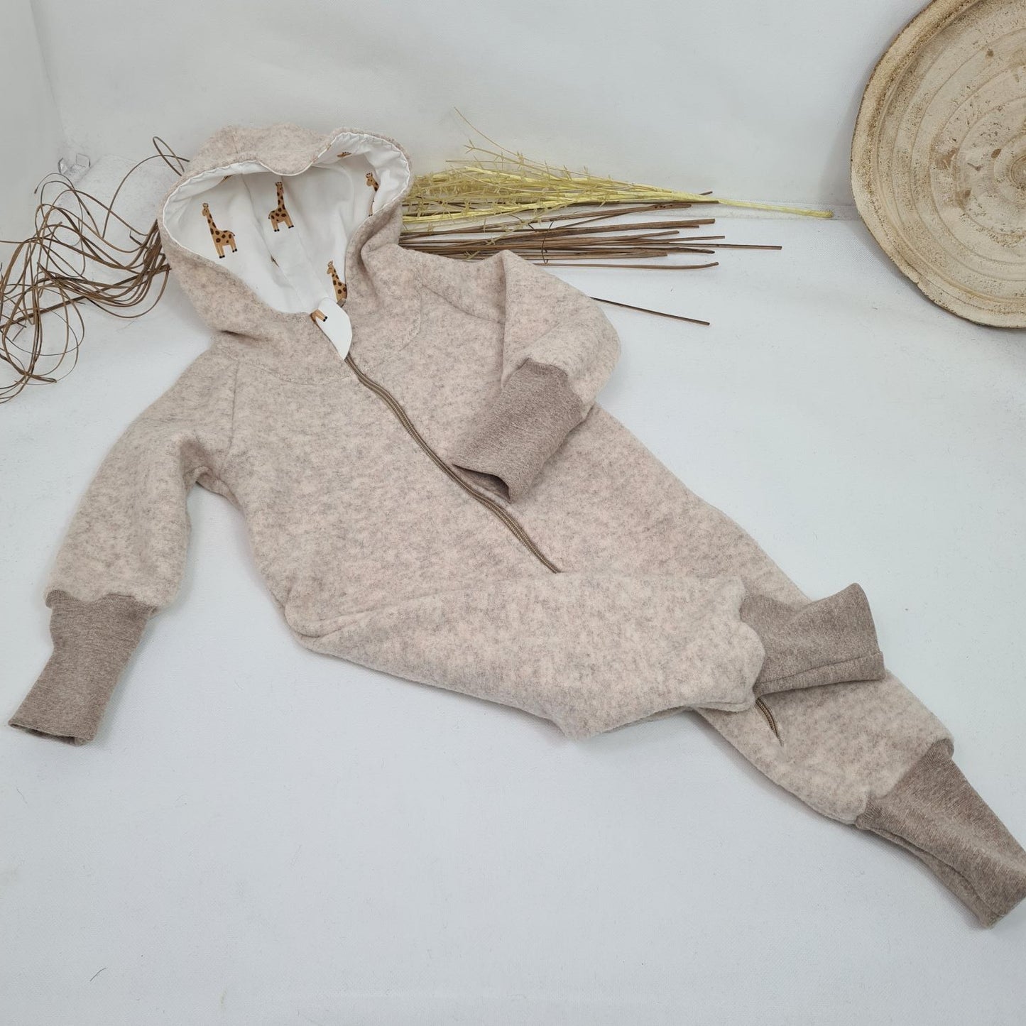 Wollfleece Overall – Kuschelig weich und hautfreundlich