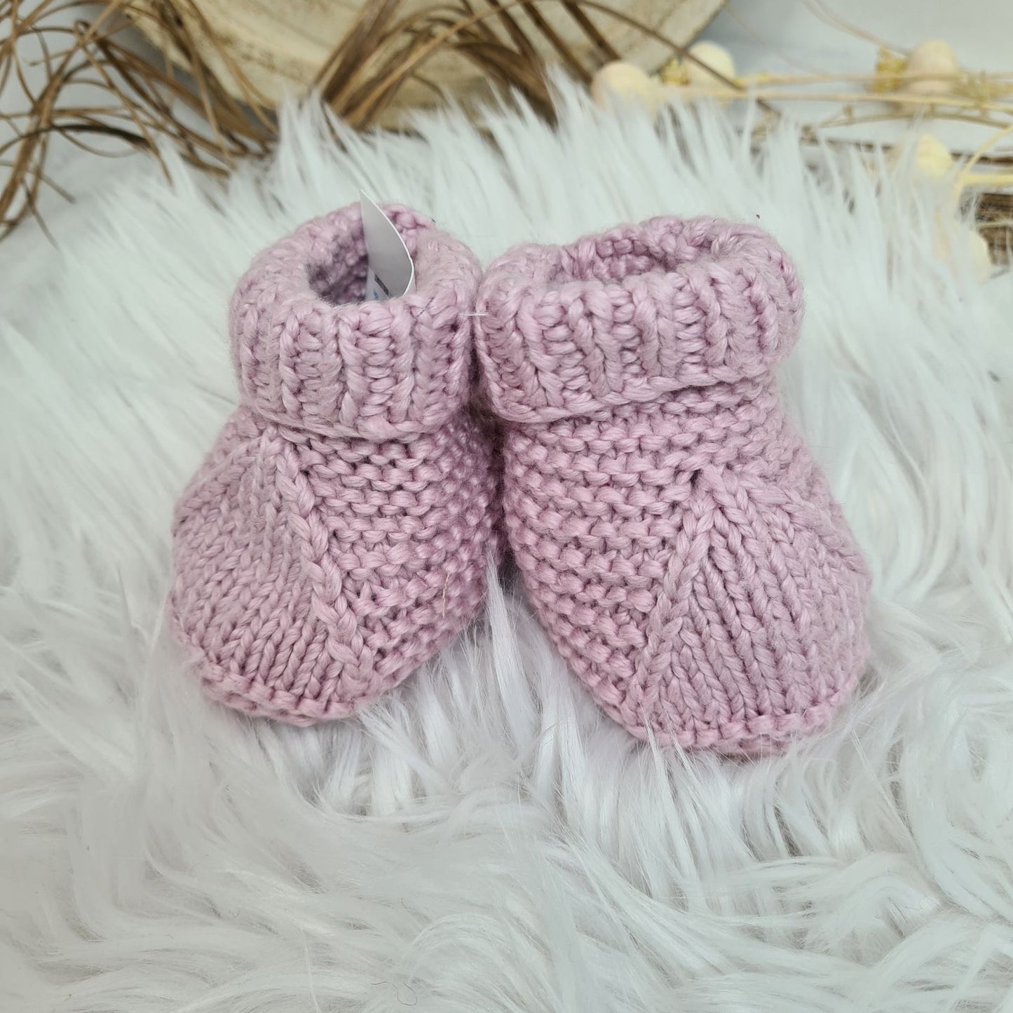 Handgehäkelte Babyschuhe – Einzigartige Einzelstücke für 0-3 Monate