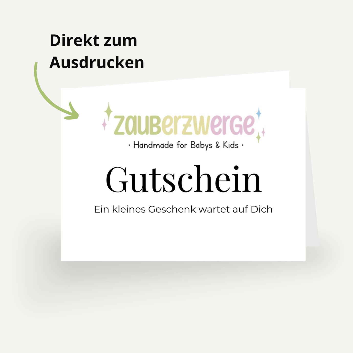 Zauberzwerge-Geschenkgutschein