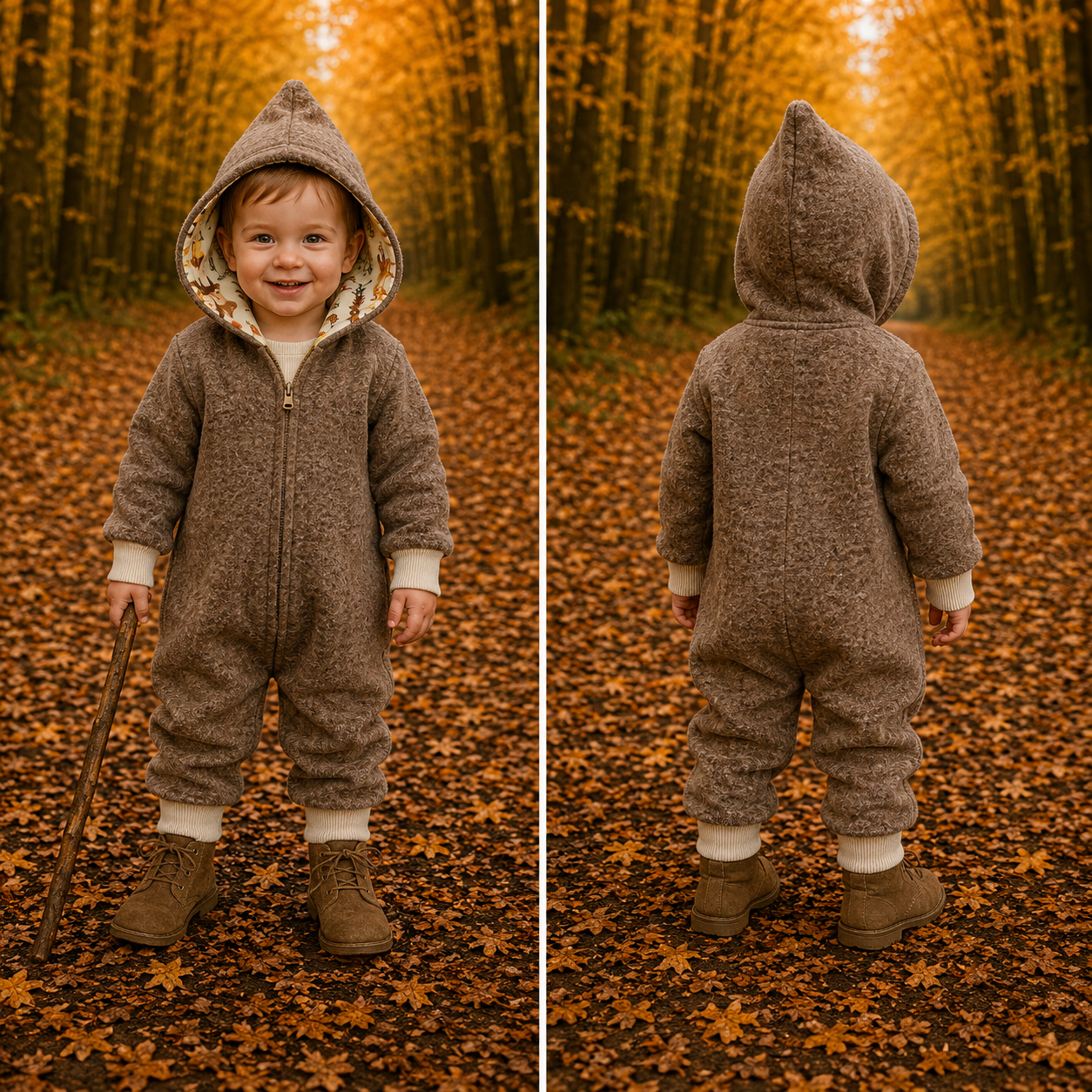 Merino Wollwalk Overall – 100 % Schurwolle (mulesingfrei)