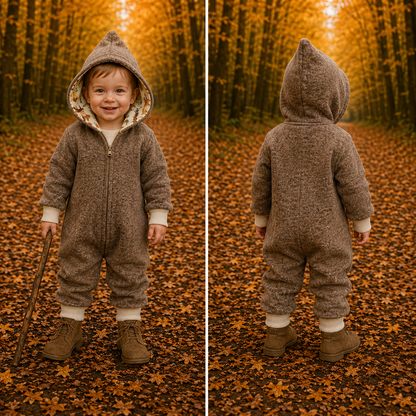 Merino Wollwalk Overall – 100 % Schurwolle (mulesingfrei)