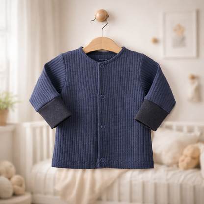 Babyjäckchen aus Waffeljersey – in verschiedenen Farben