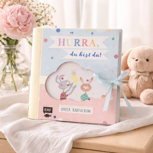 HURRA, du bist da! – Unser Babyalbum
