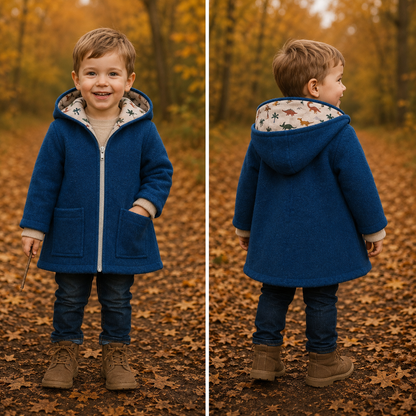 Wollwalk-Jacke verschiedene Farben – Warm, Bequem & Praktisch