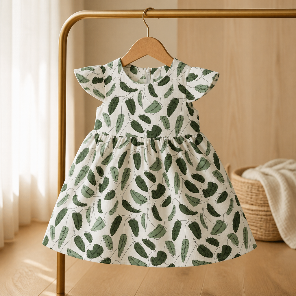 Zauberhaft leicht – Musselin Kleid für kleine Lieblingsmenschen
