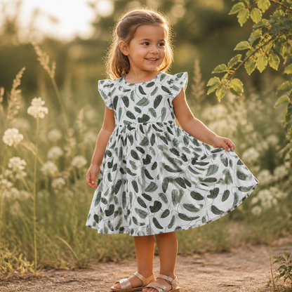 Zauberhaft leicht – Musselin Kleid für kleine Lieblingsmenschen