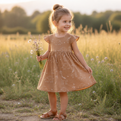 Zauberhaft leicht – Musselin Kleid für kleine Lieblingsmenschen