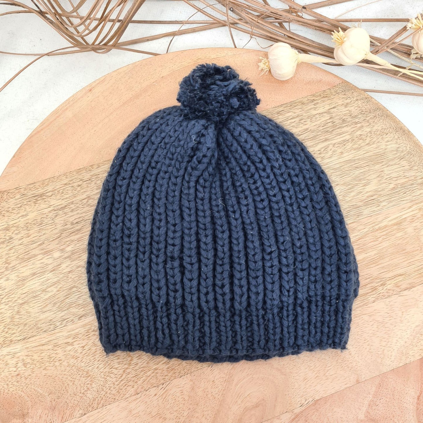 Strickmützen – handgemachte Einzelstücke aus 100 % Baumwollgarn