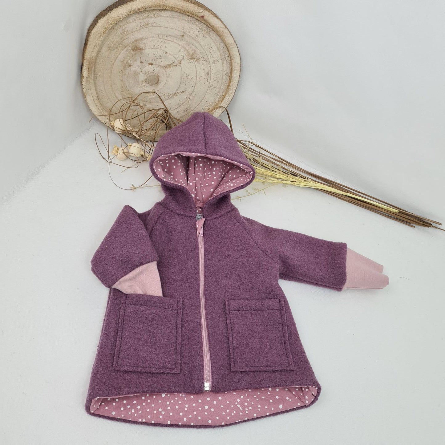 Wollwalk-Jacke verschiedene Farben – Warm, Bequem & Praktisch