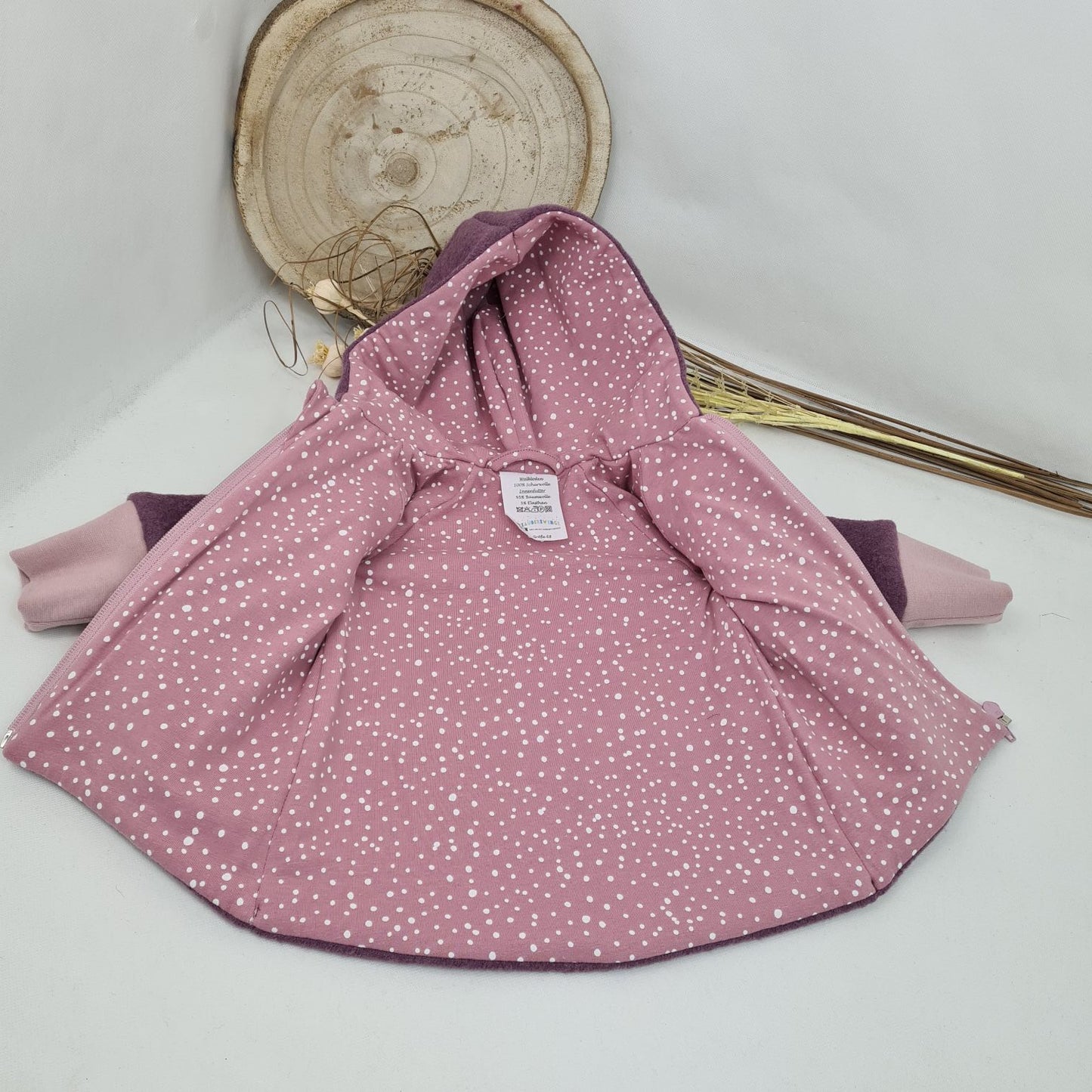 Wollwalk-Jacke verschiedene Farben – Warm, Bequem & Praktisch