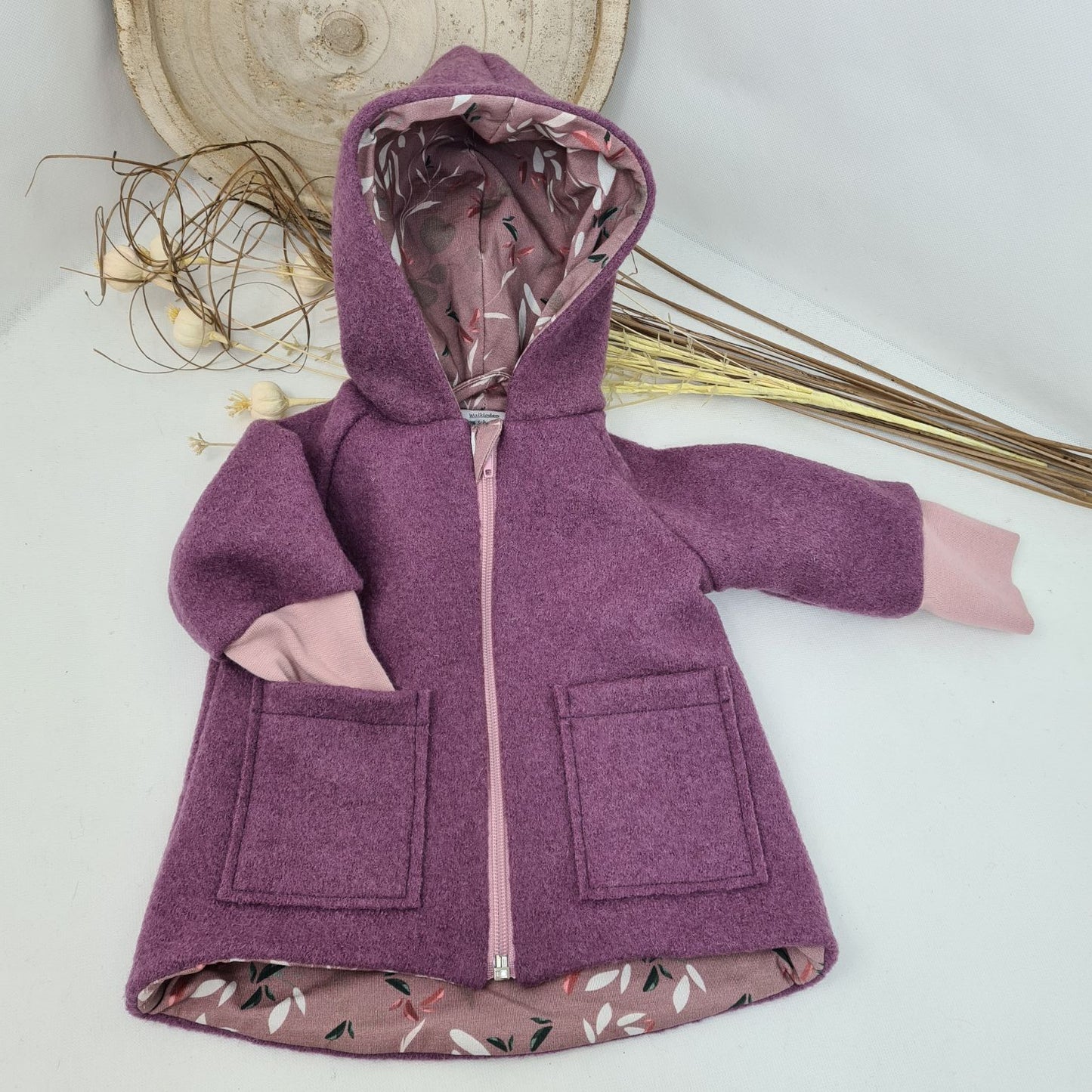 Wollwalk-Jacke verschiedene Farben – Warm, Bequem & Praktisch