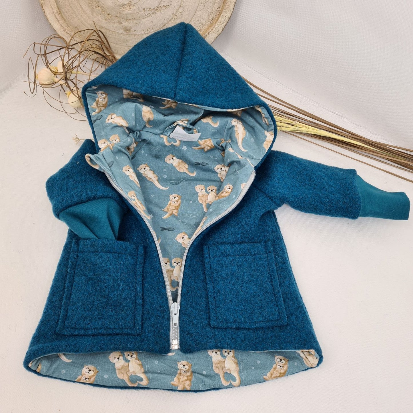 Wollwalk-Jacke verschiedene Farben – Warm, Bequem & Praktisch