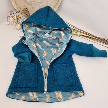 Wollwalk-Jacke verschiedene Farben – Warm, Bequem & Praktisch