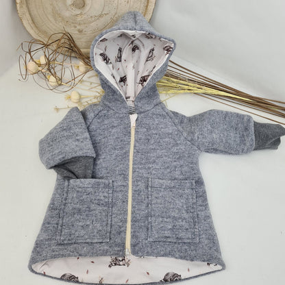 Wollwalk-Jacke verschiedene Farben – Warm, Bequem & Praktisch