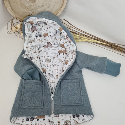 Wollwalk-Jacke verschiedene Farben – Warm, Bequem & Praktisch