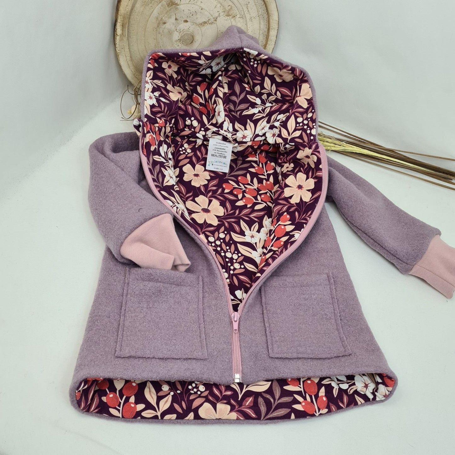 Wollwalk-Jacke verschiedene Farben – Warm, Bequem & Praktisch