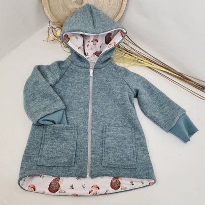 Wollwalk-Jacke verschiedene Farben – Warm, Bequem & Praktisch