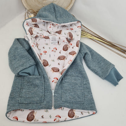 Wollwalk-Jacke verschiedene Farben – Warm, Bequem & Praktisch