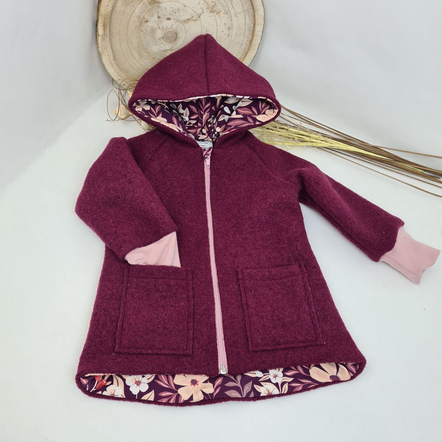 Wollwalk-Jacke verschiedene Farben – Warm, Bequem & Praktisch