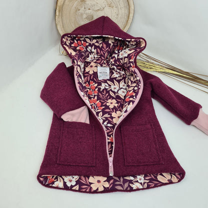 Wollwalk-Jacke verschiedene Farben – Warm, Bequem & Praktisch