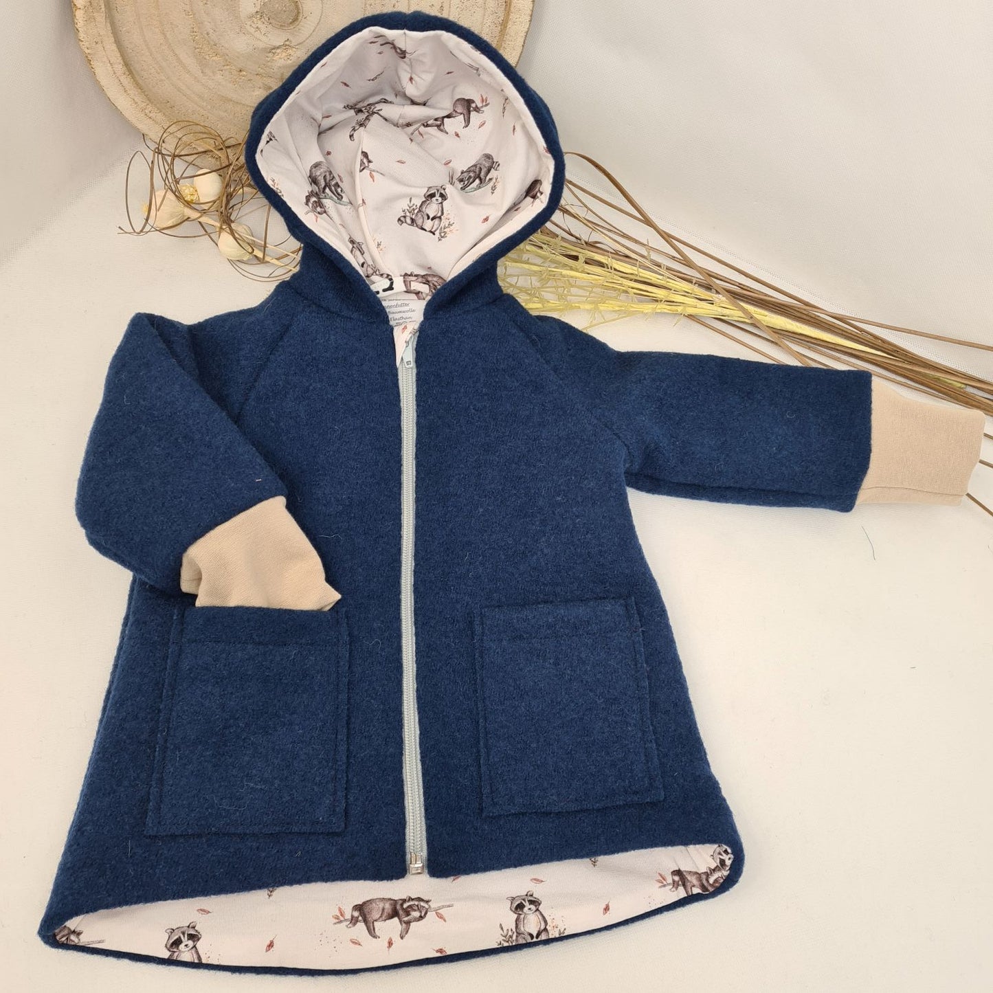 Wollwalk-Jacke verschiedene Farben – Warm, Bequem & Praktisch