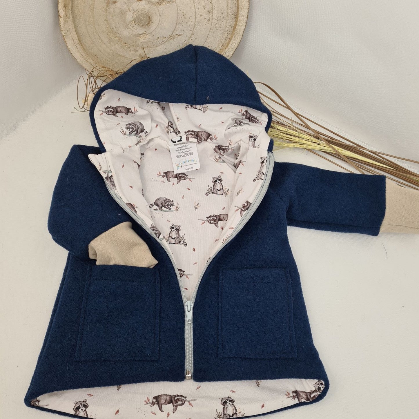 Wollwalk-Jacke verschiedene Farben – Warm, Bequem & Praktisch