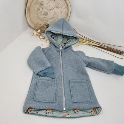 Wollwalk-Jacke verschiedene Farben – Warm, Bequem & Praktisch