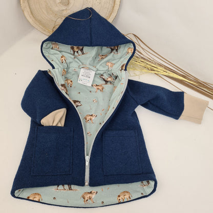 Wollwalk-Jacke verschiedene Farben – Warm, Bequem & Praktisch