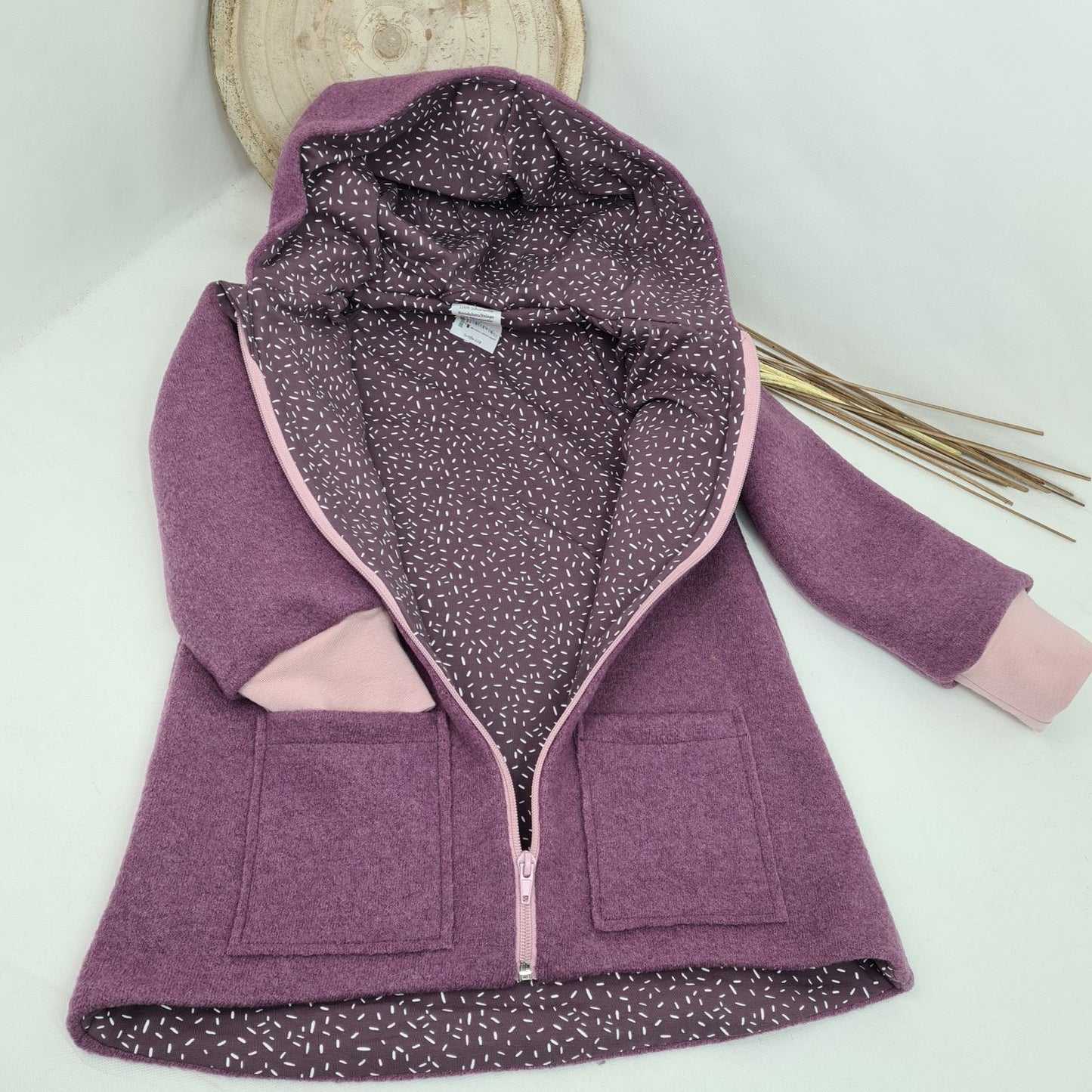 Wollwalk-Jacke verschiedene Farben – Warm, Bequem & Praktisch