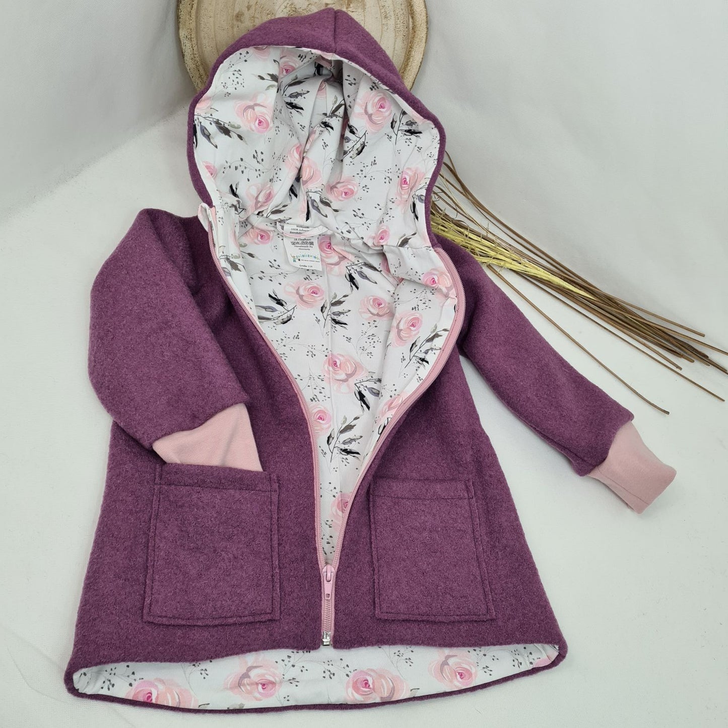 Wollwalk-Jacke verschiedene Farben – Warm, Bequem & Praktisch