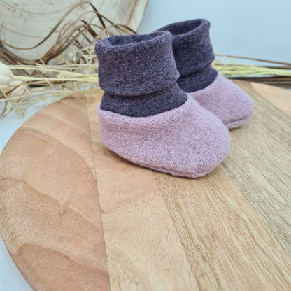 Babyschühchen aus Wollwalk – Verschiedene Farben & Größen