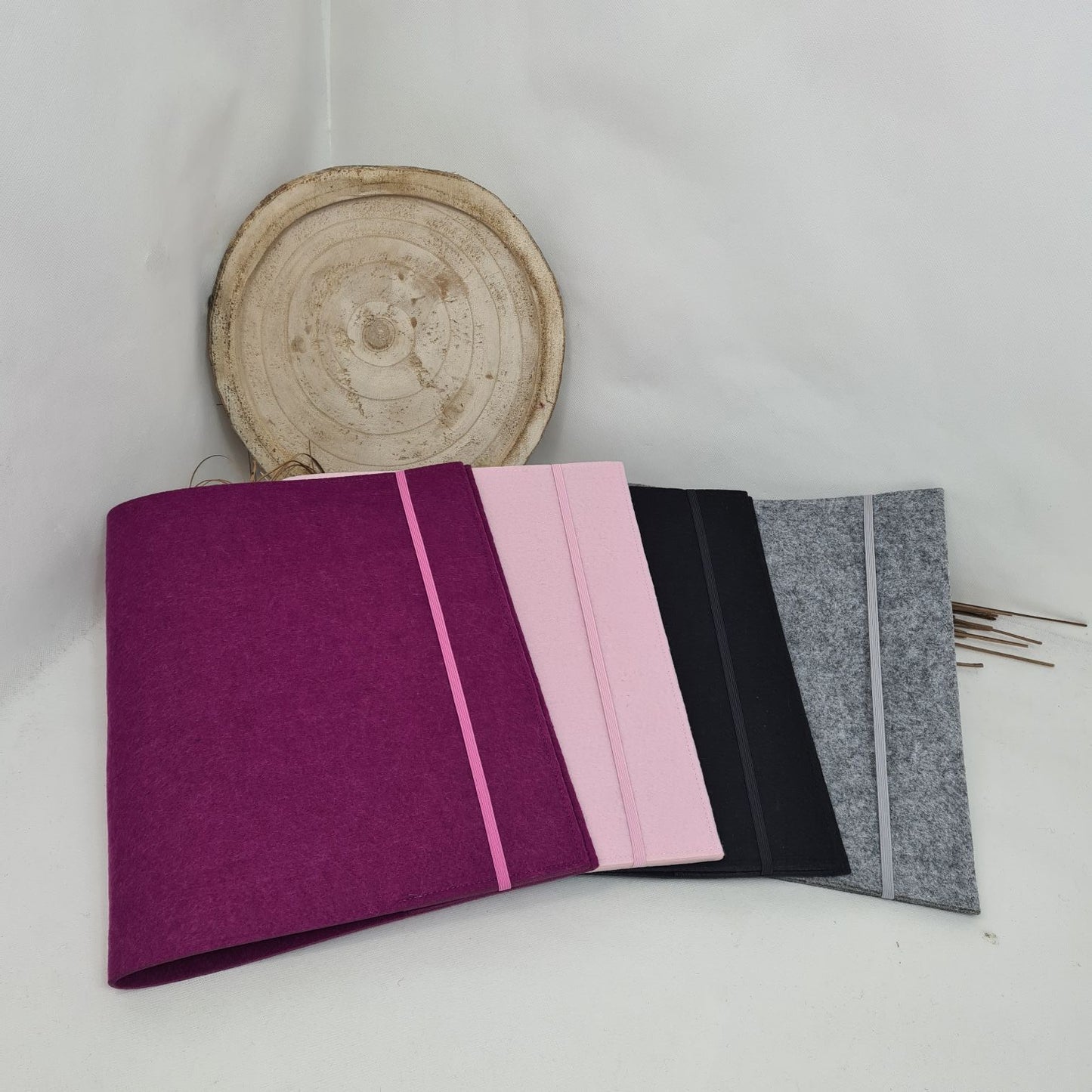 Personalisierte Zeugnismappe DIN A4 – Bestickt mit Name & Wunschmotiv