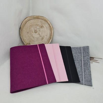 Personalisierte Zeugnismappe DIN A4 – Bestickt mit Name & Wunschmotiv