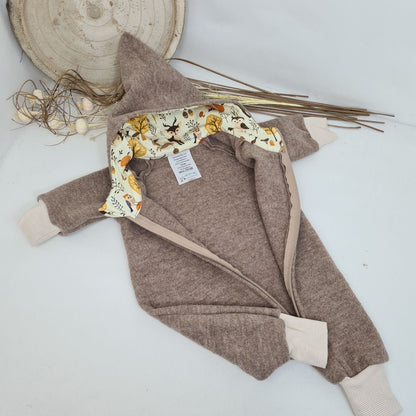 Merino Wollwalk Overall – 100 % Schurwolle (mulesingfrei)