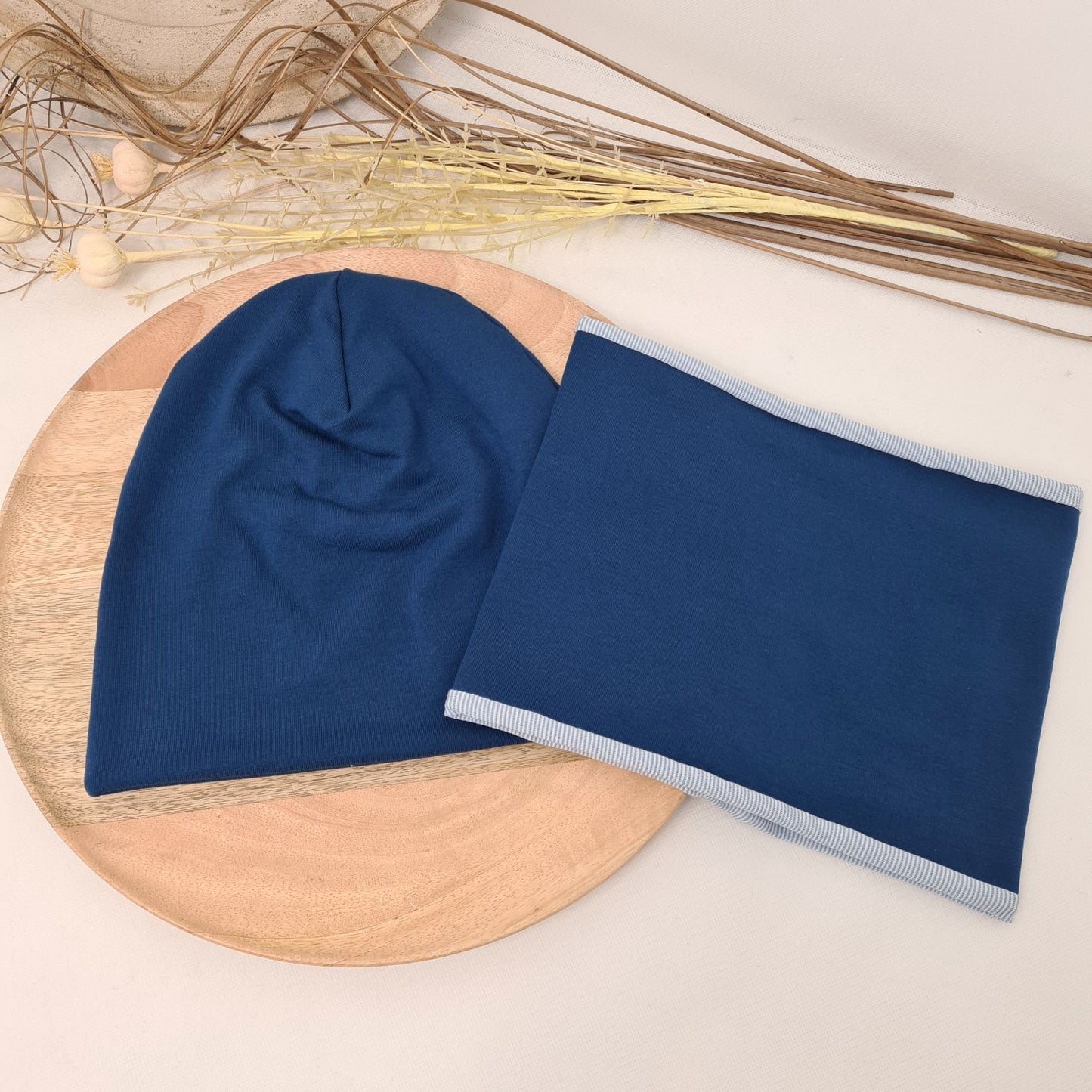 Beanie &  Loop – einzeln oder als Set verschiedene Farben