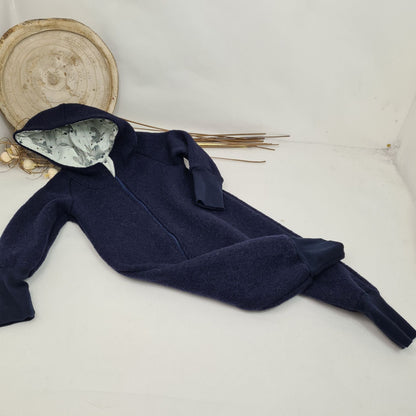 Wollwalk Overall Gr. 80-86 in dunkelblau - der letzte in dieser Farbe
