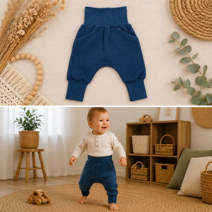 Pumphose aus Waffeljersey – verschiedene Farben