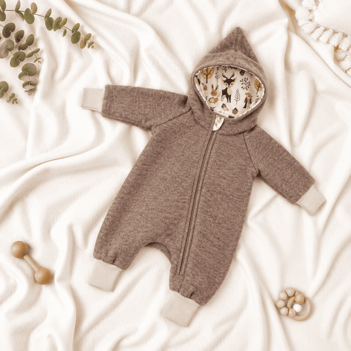 Merino Wollwalk Overall – 100 % Schurwolle (mulesingfrei)