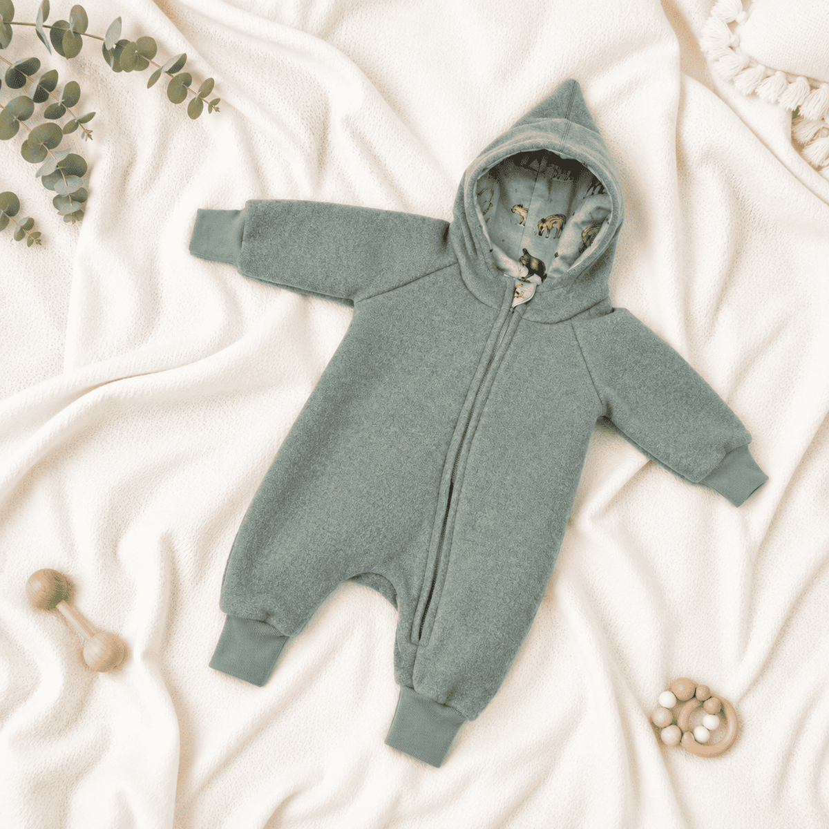 Merino Wollwalk Overall – 100 % Schurwolle (mulesingfrei)
