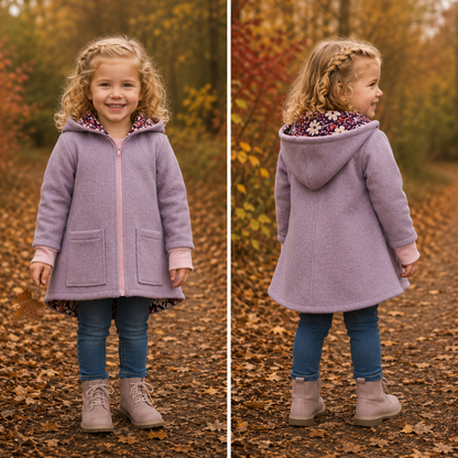 Wollwalk-Jacke verschiedene Farben – Warm, Bequem & Praktisch