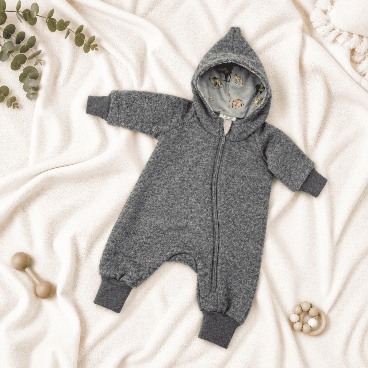 Merino Wollwalk Overall – 100 % Schurwolle (mulesingfrei)