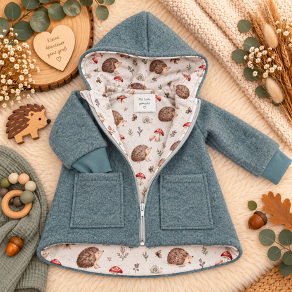 Wollwalk-Jacke verschiedene Farben – Warm, Bequem & Praktisch