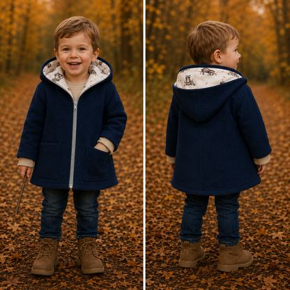Wollwalk-Jacke verschiedene Farben – Warm, Bequem & Praktisch