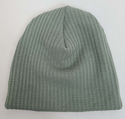 Beanie Waffeljersey Altgrün - Zauberzwerge