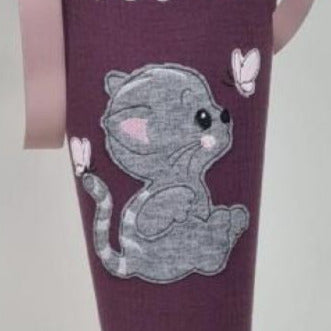 Individualisierbare Schultüte im Leo-Design – mit Wunsch-Stickerei