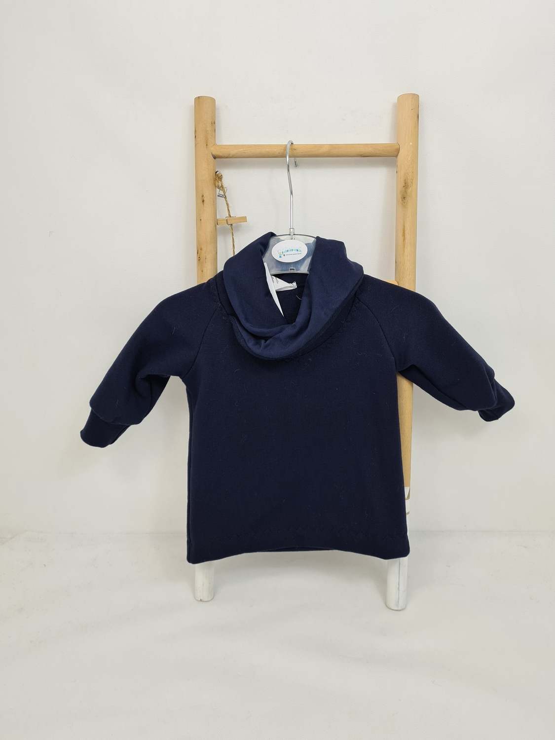 Sweatshirt Dunkelblau mit Hoodiekragen - Zauberzwerge