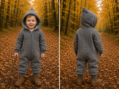 Merino Wollwalk Overall – 100 % Schurwolle (mulesingfrei)