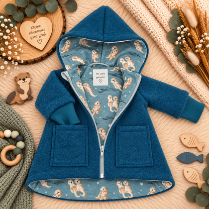 Wollwalk-Jacke verschiedene Farben – Warm, Bequem & Praktisch